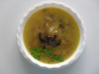 Суп-лапша грибная